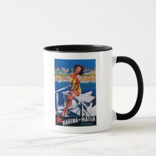 Massa Marina Travel Poster Mugg