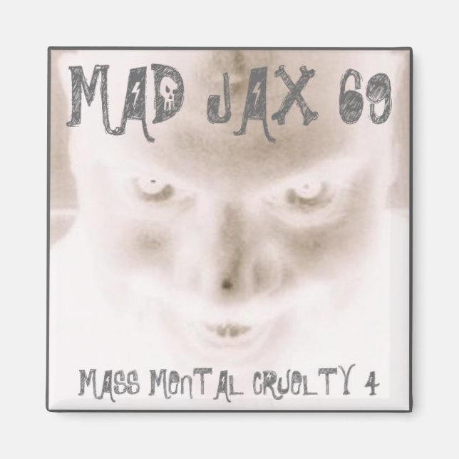 Massa mental grymhet 4 magnet (Framsidan)