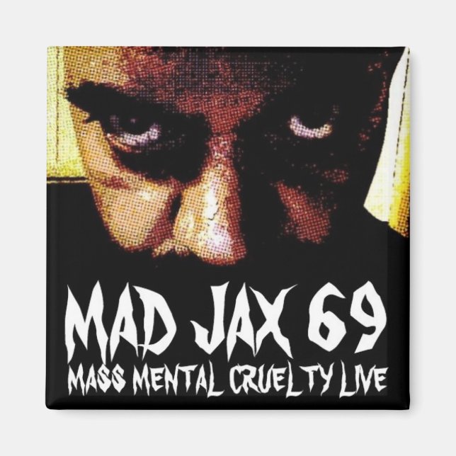 Massa mental grymhet levande magnet (Framsidan)