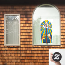 Massa och Heliga för fastsatt glas