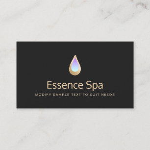 Massabehandling Aromaterapi Spa Visitkort