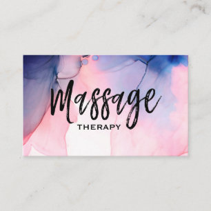 ** Massabehandlingsterapi ~ Massabehandling Vatten Visitkort