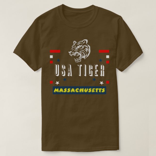 massachusetts21 t shirt (Design framsida)