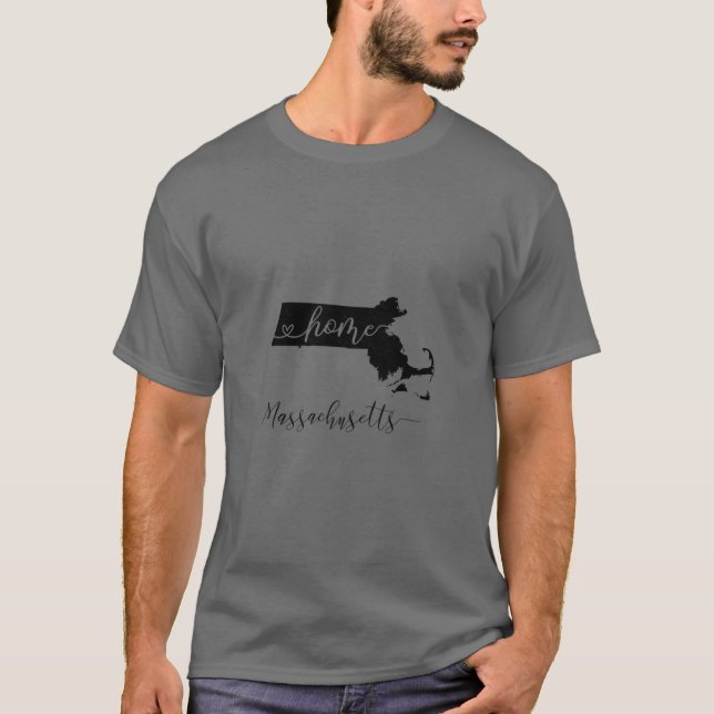 massachusetts3 t shirt (Framsida)