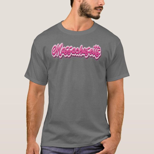 Massachusetts 18 t shirt (Framsida)