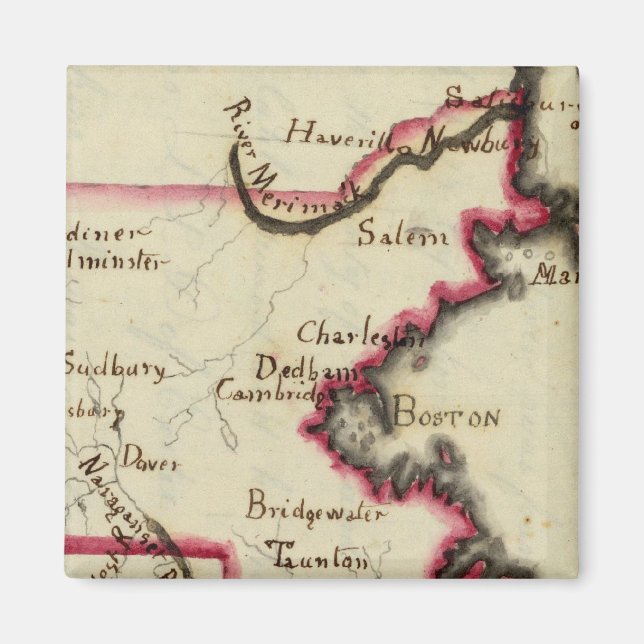 Massachusetts 2 magnet (Framsidan)