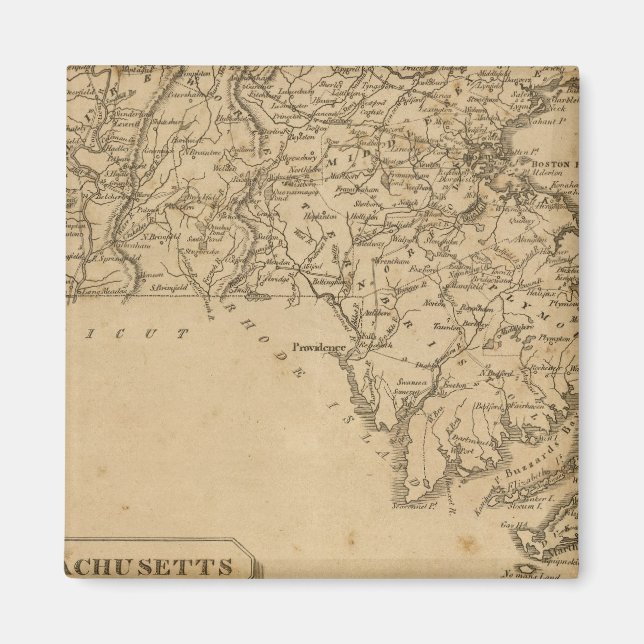 Massachusetts 5 magnet (Framsidan)