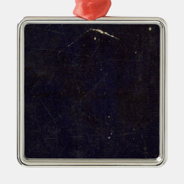 Massachusetts 6 julgransprydnad metall (Framsidan)