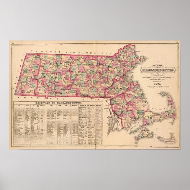 Massachusetts 6 poster (Framsidan)