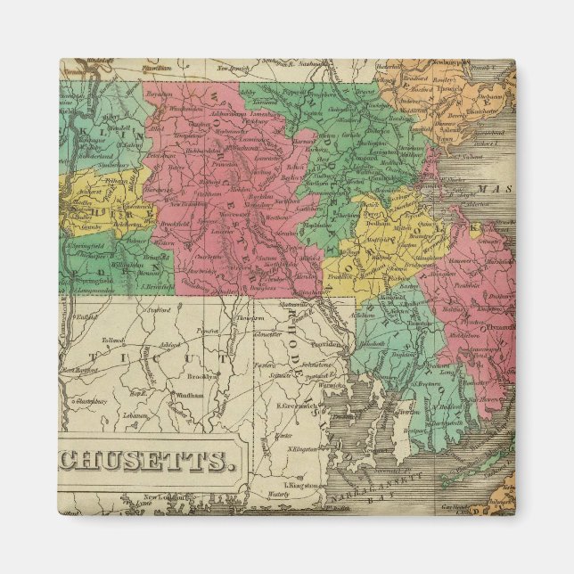 Massachusetts 7 magnet (Framsidan)