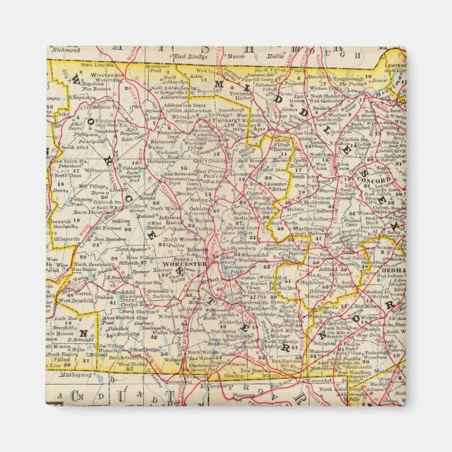 Massachusetts 8 magnet (Framsidan)