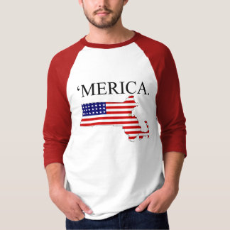 Massachusetts Amerika Tee Shirt