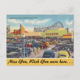 Massachusetts Amusement Center, Salisbury Beach Vykort