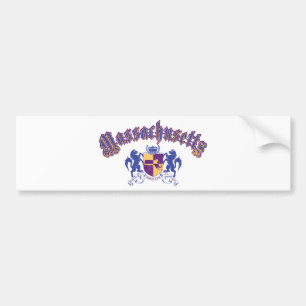 Massachusetts Bildekal
