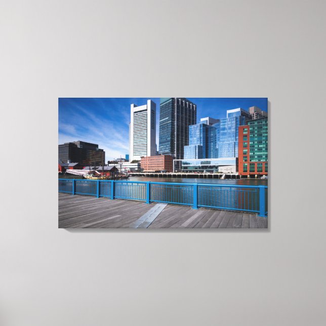 Massachusetts, Boston, Federal Reserve Bank Canvastryck (Framsida)