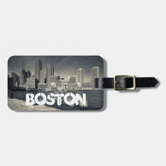 Massachusetts, Boston, Rowe's Wharf byggnader Bagagebricka (Horisontell Framsida)