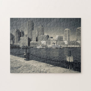 Massachusetts, Boston, Rowe's Wharf byggnader Pussel