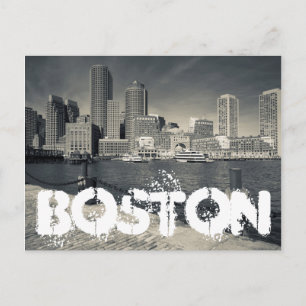 Massachusetts, Boston, Rowe's Wharf byggnader Vykort