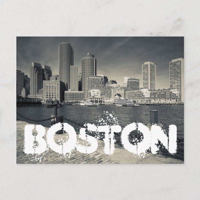 Massachusetts, Boston, Rowe's Wharf byggnader Vykort (Framsida)
