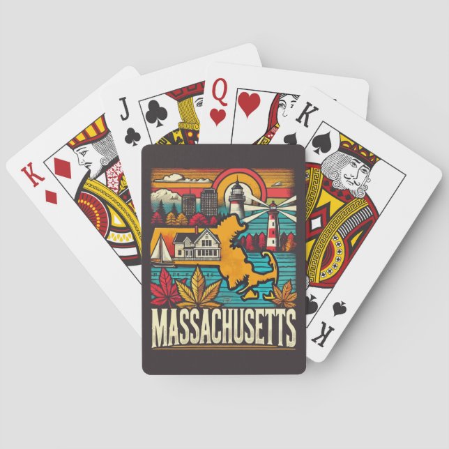 Massachusetts Casinokort (Baksidan)