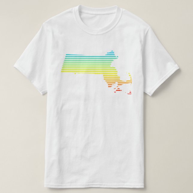 massachusetts chill-toning tröja (Design framsida)