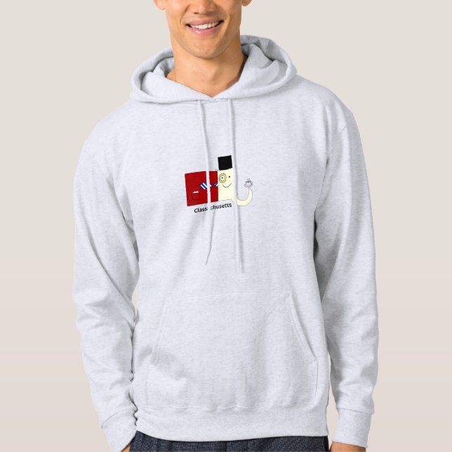 Massachusetts Classachusetts Manar Hoodie (Framsida)