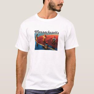 Massachusetts (Cranberry) T-tröja Tee