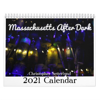 Massachusetts efter Mörk 2021 Kalender
