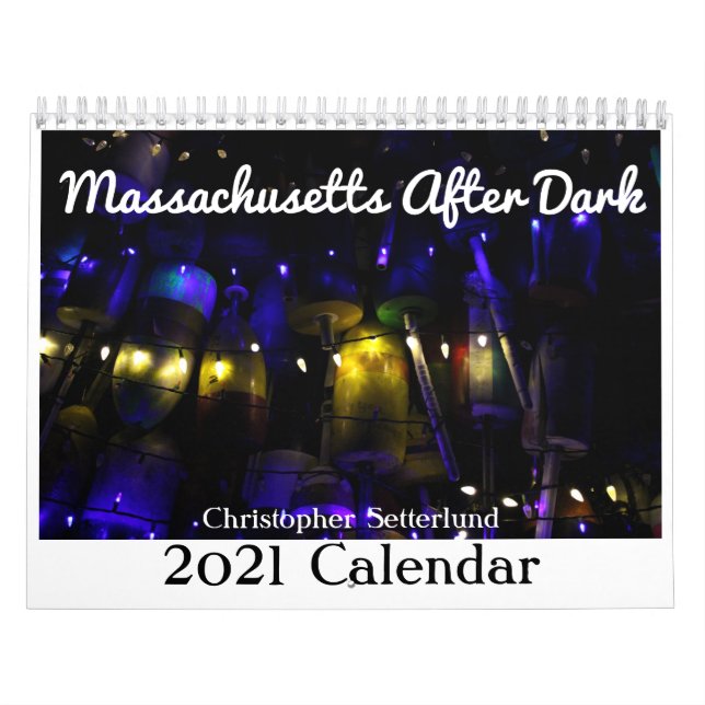 Massachusetts efter Mörk 2021 Kalender (Omslag)