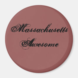Massachusetts Fantastisk Quote Magnet