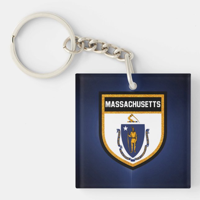 Massachusetts Flagga (Framsidan)