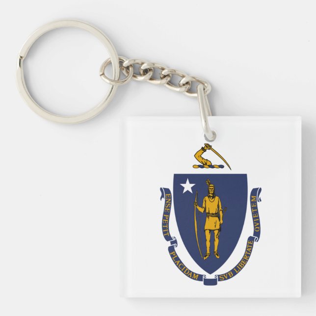 Massachusetts flagga (Framsidan)