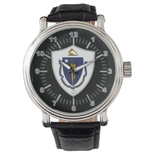 Massachusetts flagga armbandsur