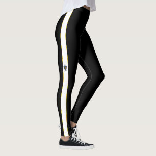 Massachusetts flagga leggings
