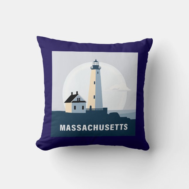 Massachusetts, Förenta staterna Kudde (Framsida)