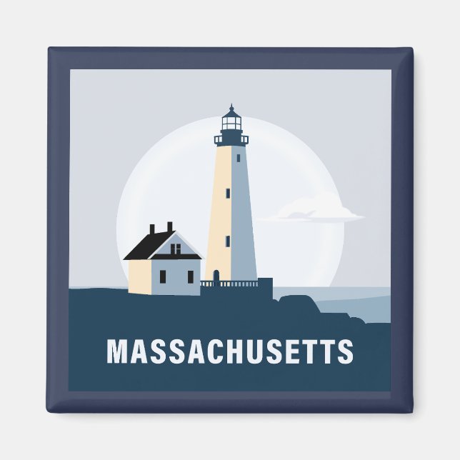 Massachusetts, Förenta staterna Magnet (Framsidan)