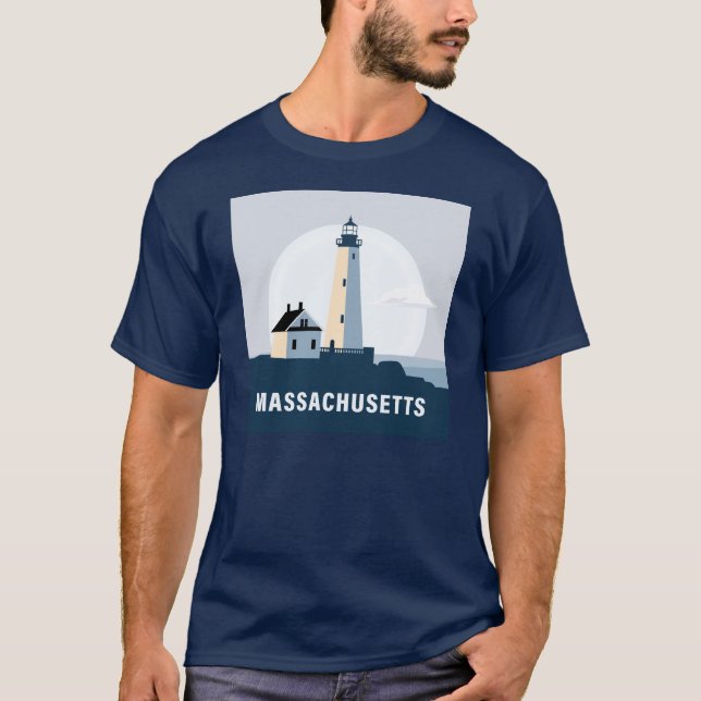 Massachusetts, Förenta staterna T Shirt (Framsida)