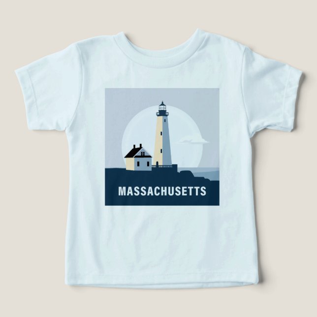 Massachusetts, Förenta staterna T Shirt (Design Framsida)