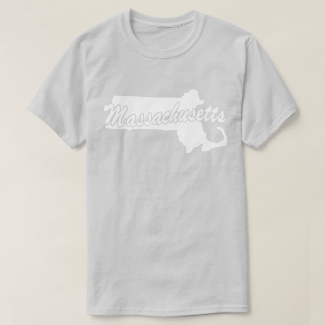 Massachusetts Form T-shirt (Design framsida)