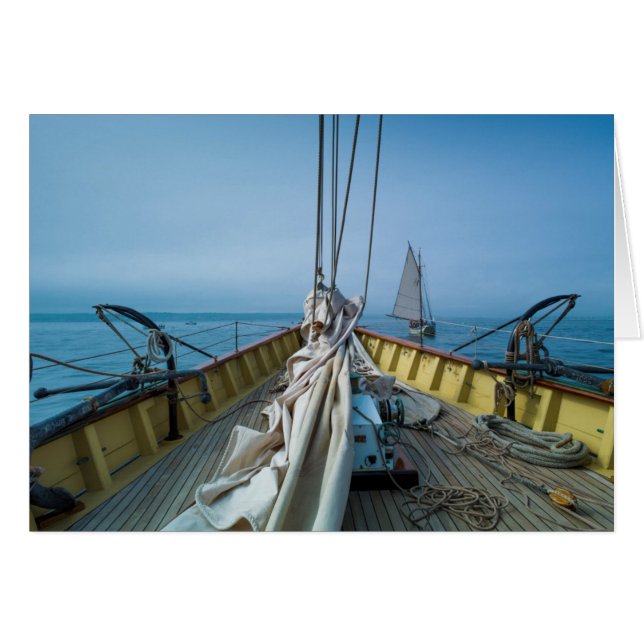 Massachusetts, Gloucester, Schooner Festival 3 Hälsningskort (Framsidan Horizontal)