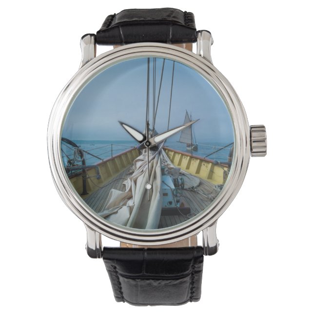 Massachusetts, Gloucester, Schoonerfestivalen 3 Armbandsur (Framsida)