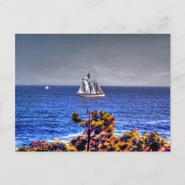 Massachusetts, Gloucester - Vykort (Framsida)