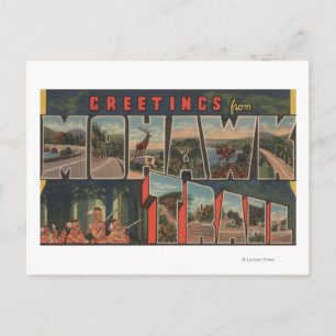 Massachusetts - Hälsning från Mohawk Trail 2 Vykort