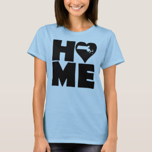 Massachusetts Hem Stat Tröjor T-Shirt