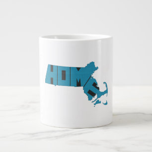 Massachusetts Home State Jumbo Mugg