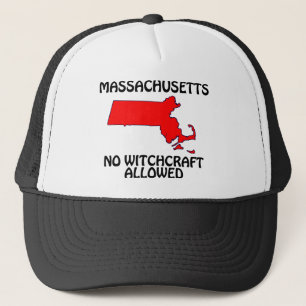 Massachusetts - Inget häxeri tillåtet Keps