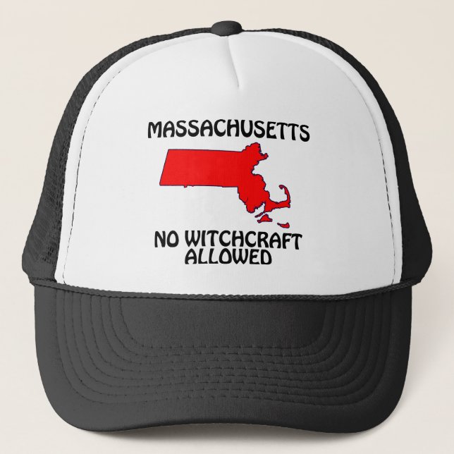 Massachusetts - Inget häxeri tillåtet Keps (Framsida)