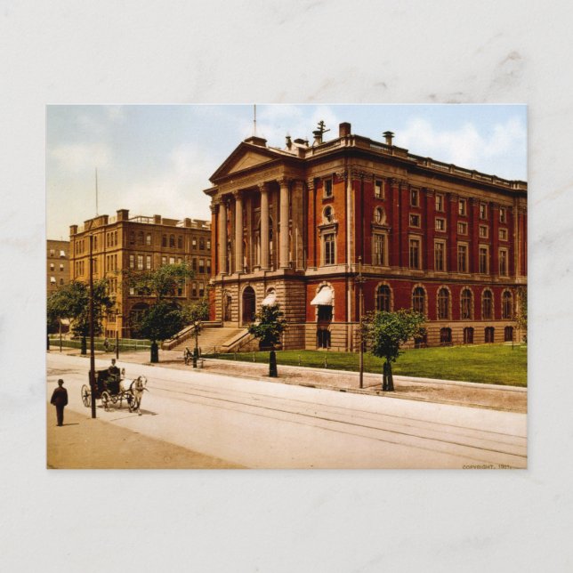 Massachusetts Institute of Technology Vykort (Framsida)