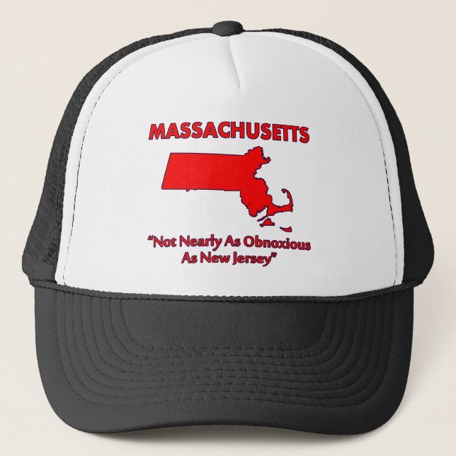 Massachusetts - Inte lika taskig som New Jersey Keps (Framsida)