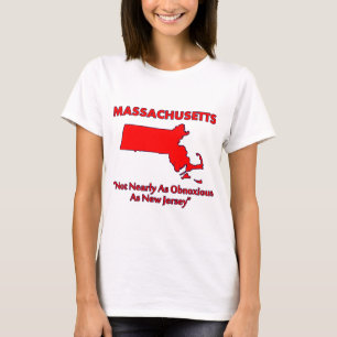 Massachusetts - Inte lika taskig som New Jersey T-shirt